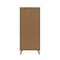 Manhattan Comfort Hampton 26.77 Display Cabinet, Off White and Maple Cream 14PMC11 - alternate 4